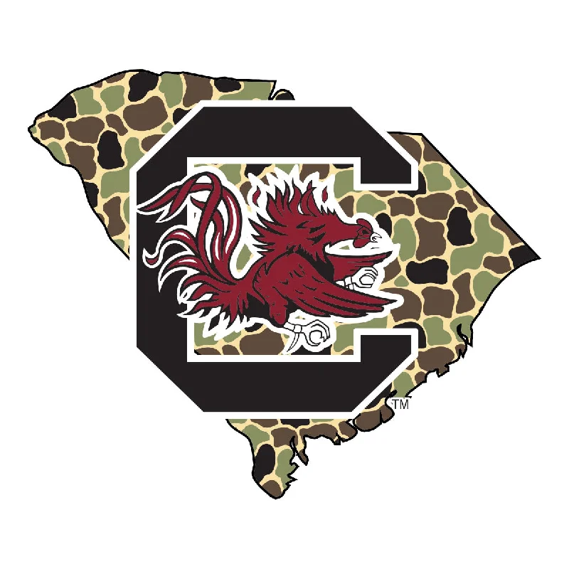 Cropped T-ShirtsDuck Camo USC Decal