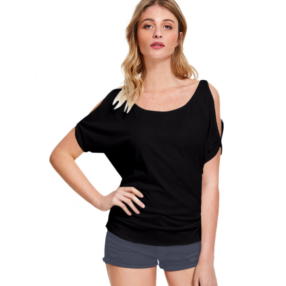 Hiking T-ShirtsGeneric Women's Western Wear Hosiery T Shirts (Black)