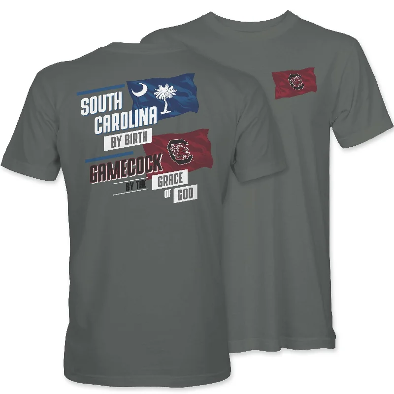 Embroidered T-ShirtsGrace of God USC