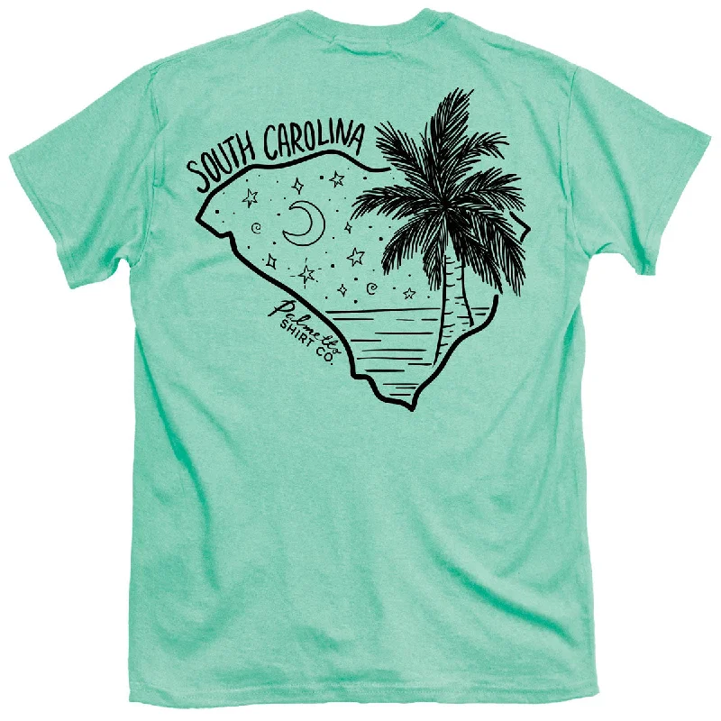 Tie-Dye T-ShirtsLine Art Beach