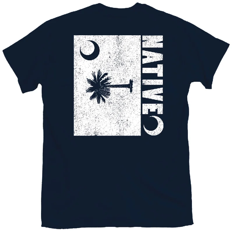 Boat Neck T-ShirtsNative Flag