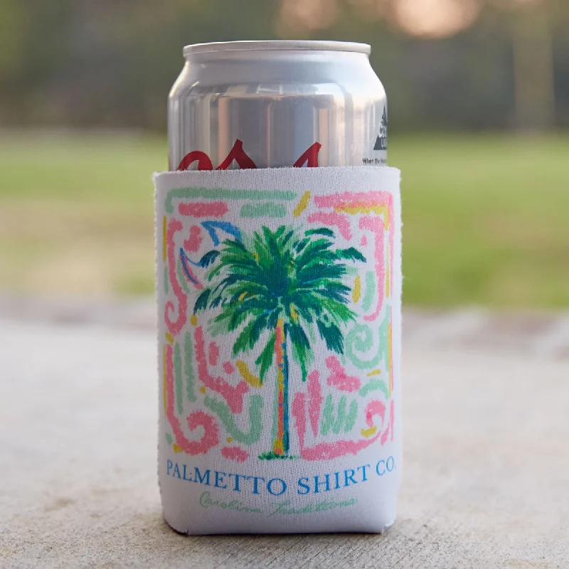 Hooded T-ShirtsPalmetto Watercolor Reversible Koozie