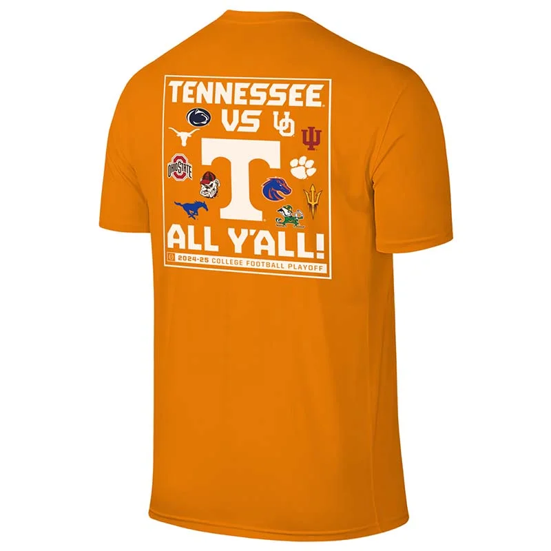 Lounge T-Shirts2024 CFP UT All Y'all Top 12 Short Sleeve T-Shirt