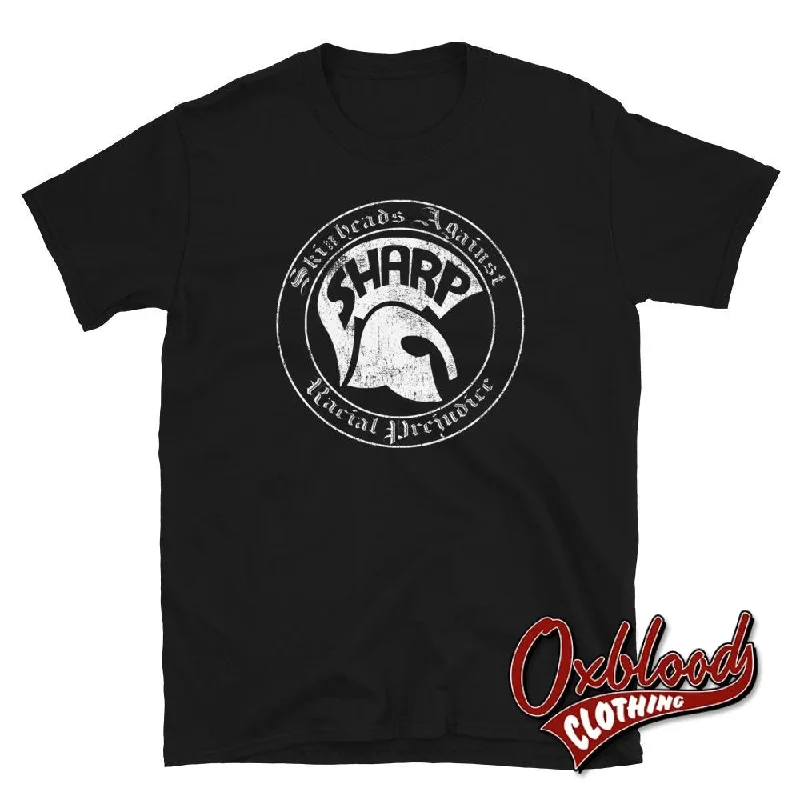 Work T-ShirtsS.H.A.R.P. Skinheads Against Racial Prejudice T-Shirt - SHARP Skinhead Clothing