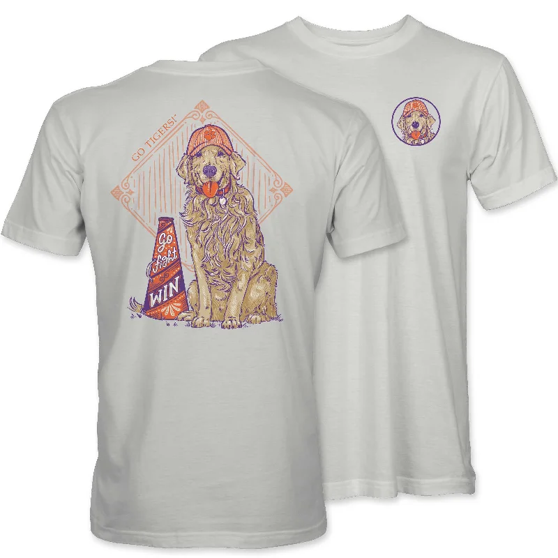 Polyester T-ShirtsTeam Spirit Dog Clemson