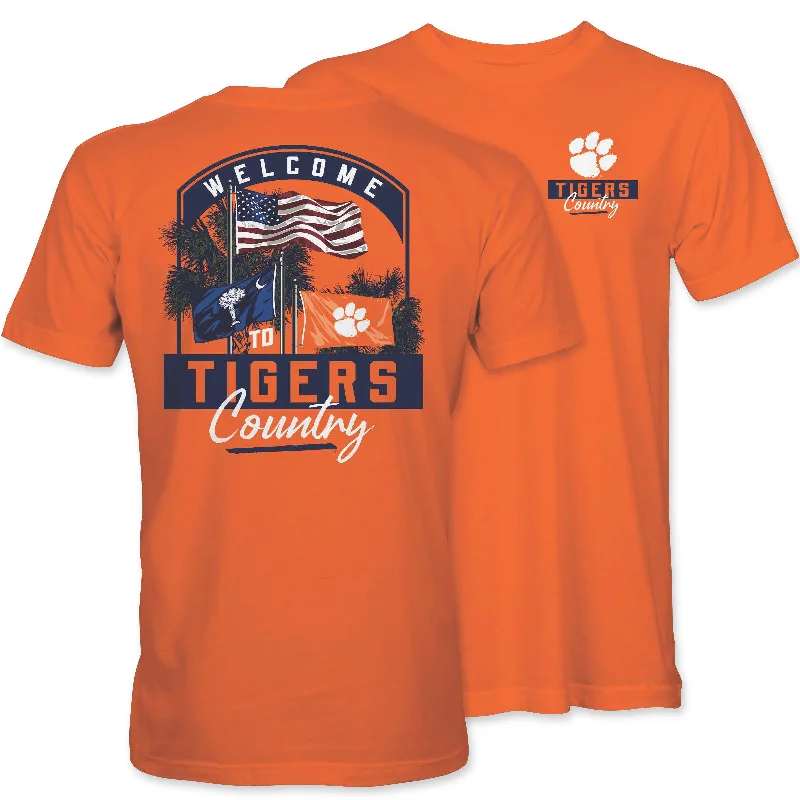 Tie-Dye T-ShirtsTigers Country Clemson