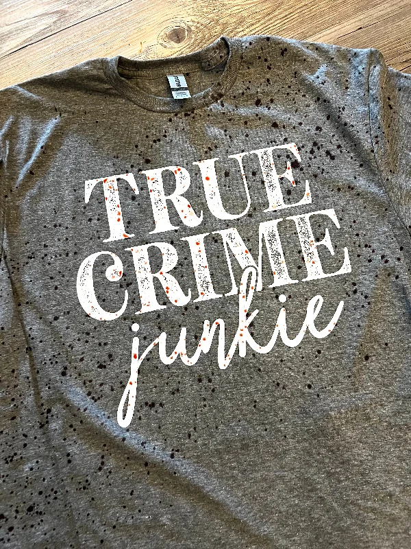 Formal T-ShirtsTrue Crime Junkie T-Shirt